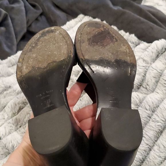 Rag & bone suede and leather Madrid sandals - Picture 12 of 14